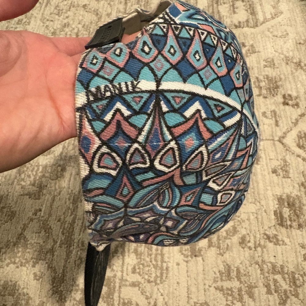 Blue & Pink Custom Designed Snapback Hat - image 4